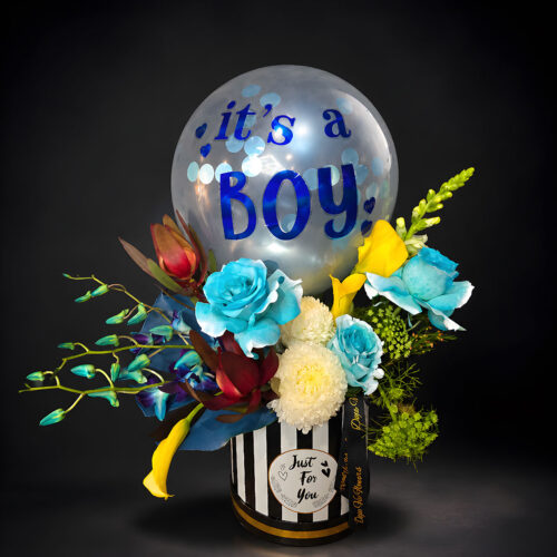 IT'S A BOY HAT BOX